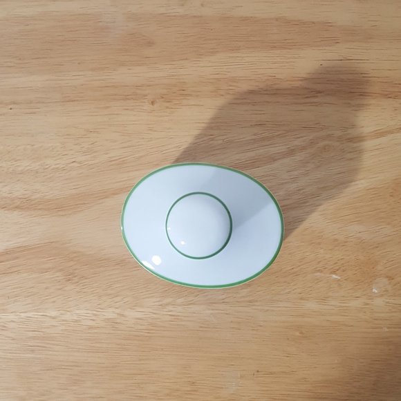 Vintage Ceramic/Bisque Trinket Container with Lid - - Picture 3 of 6